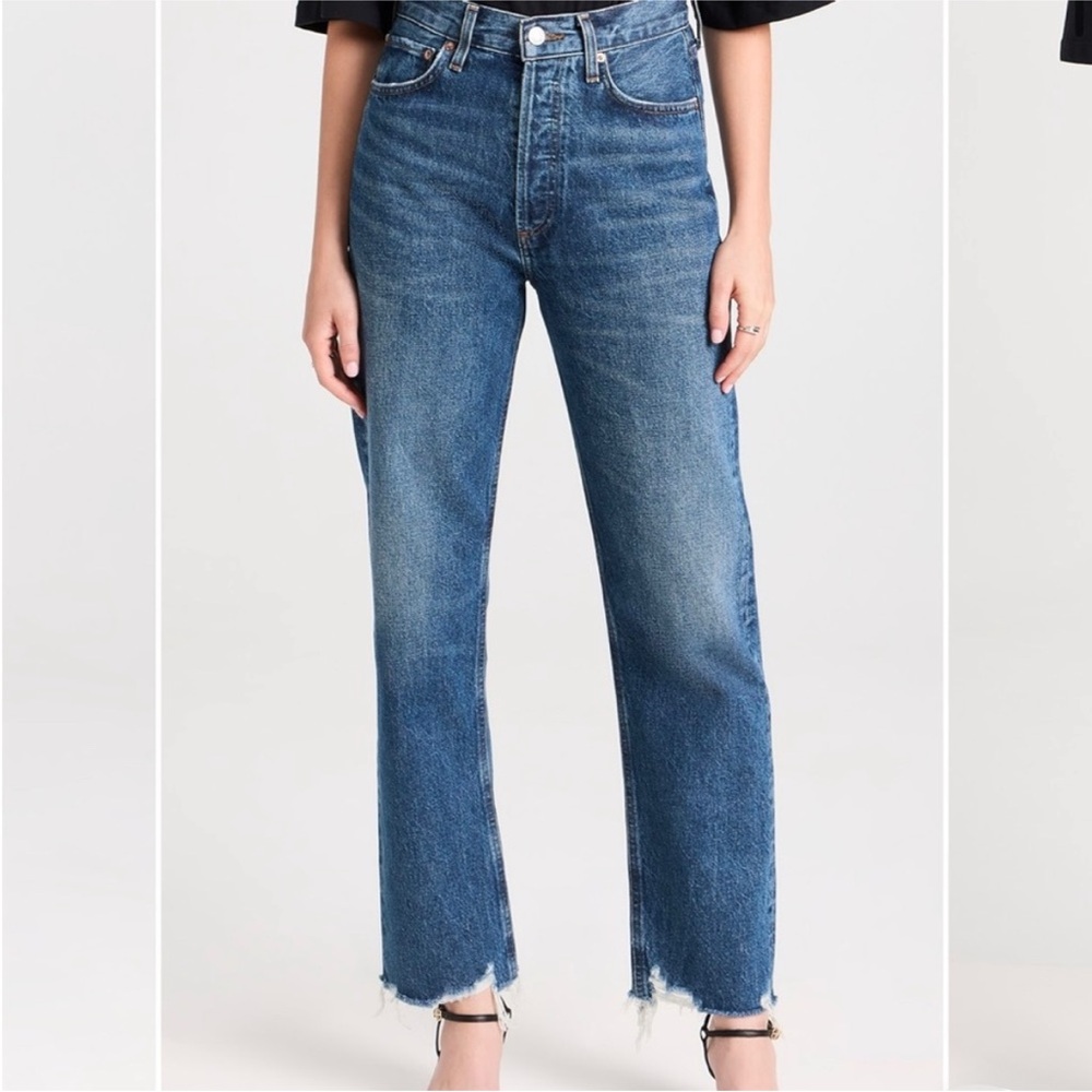 AGOLDE Classic Blue Women's Jeans - Swindle